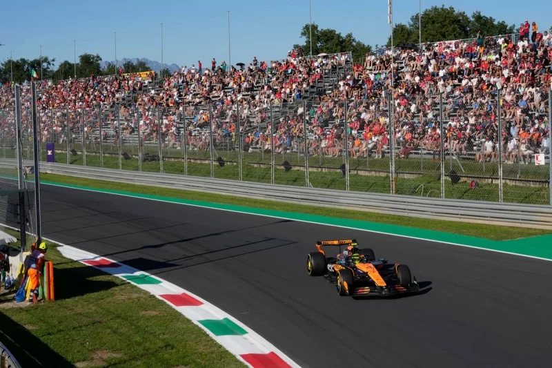 Lando Norris lidera los segundos libres en Monza