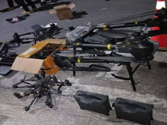 Duro golpe al narco en Reynosa: aseguran explosivos, drones y armas