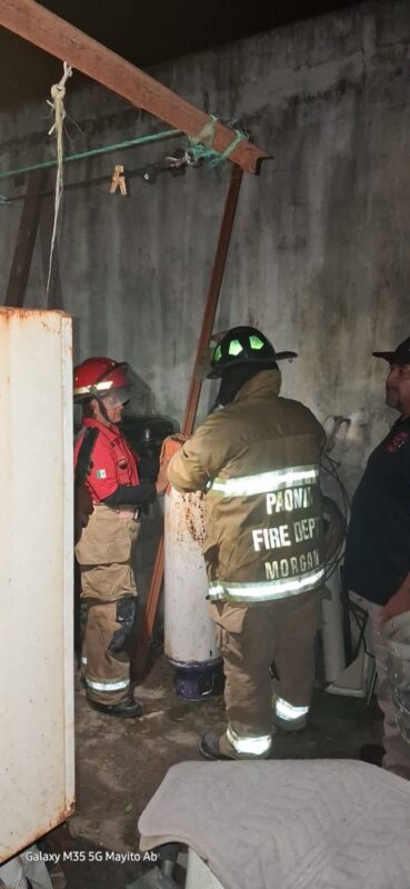 Controlan fuga de gas en la colonia San Marcos