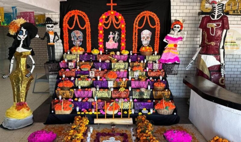 Preservan en el CEDES de Altamira tradición del Día de Muertos