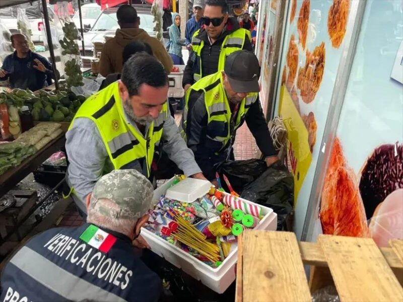 Piden comprar pirotecnia solo en puntos autorizados