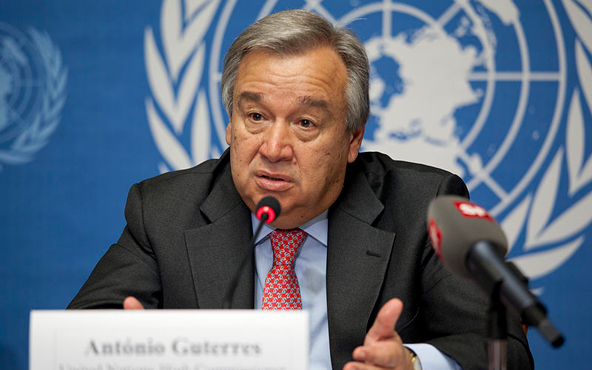 Guterres acusa a líderes de pisotear el derecho internacional