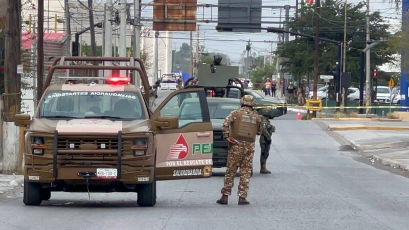 Fuerte operativo en Reynosa tras hallazgo de presunto artefacto explosivo
