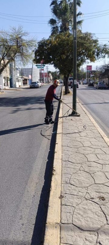 Atienden cables caídos en el 16 Alejandro Prieto
