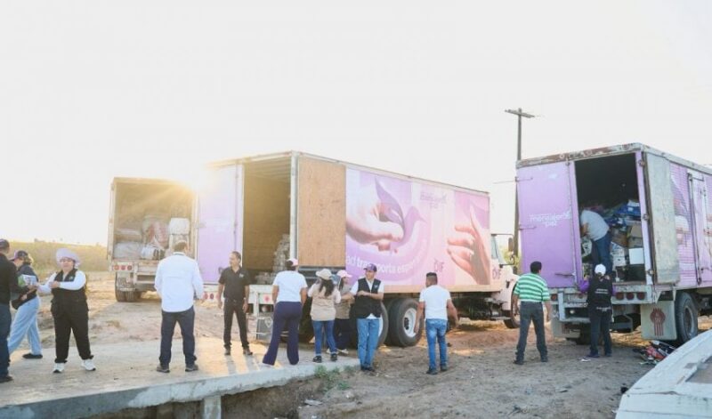 DIF Tamaulipas regresa a Matamoros y cumple compromisos con las familias de Higuerillas