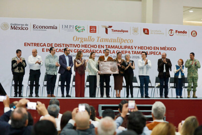 DESTACA ALCALDESA CARMEN LILIA CANTUROSAS INDICACIÓN GEOGRÁFICA A LA CUERA TAMAULIPECA; RECONOCE INICIATIVA DE GOBERNADOR