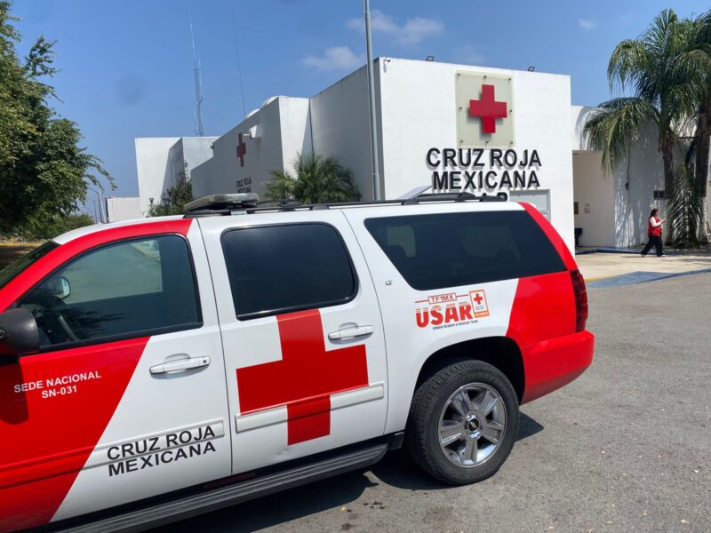 Cruz Roja Tamaulipas opera sin recursos y bajo revisión