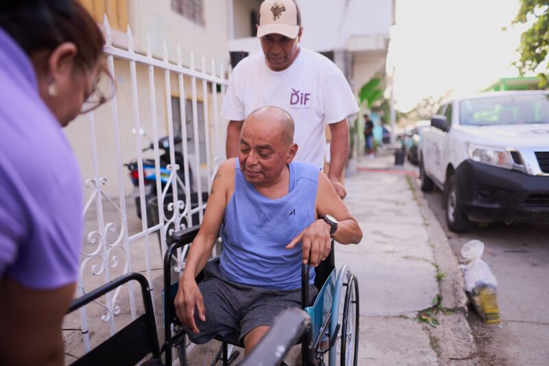 Casa por casa, lleva DIF Tamaulipas apoyo y bienestar a familias de la zona conurbada