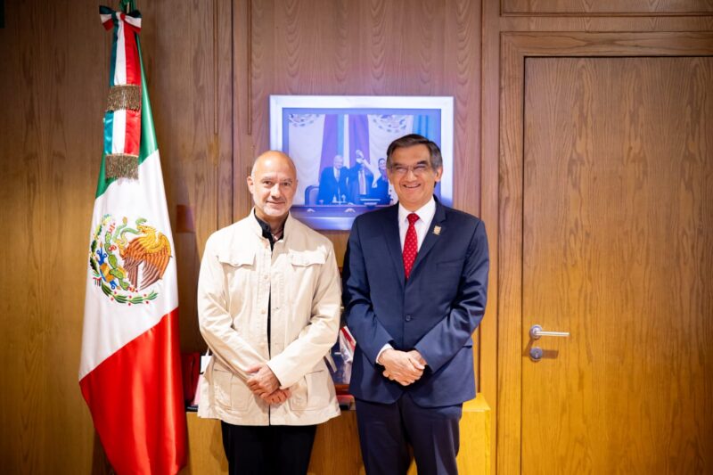 Gestiona Américo ante la SICT impulso a infraestructura ferroviaria y carretera en Tamaulipas