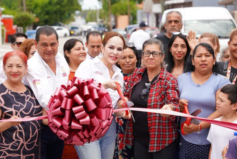 Gobierno de Nuevo Laredo entrega obras de repavimentación en beneficio de las familias