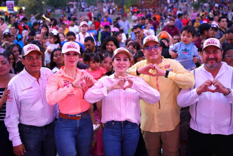 CELEBRAN MILES DE FAMILIAS EL DÍA DEL NIÑO EN GRAN FESTIVAL DEL SISTEMA DIF Y GOBIERNO MUNICIPAL
