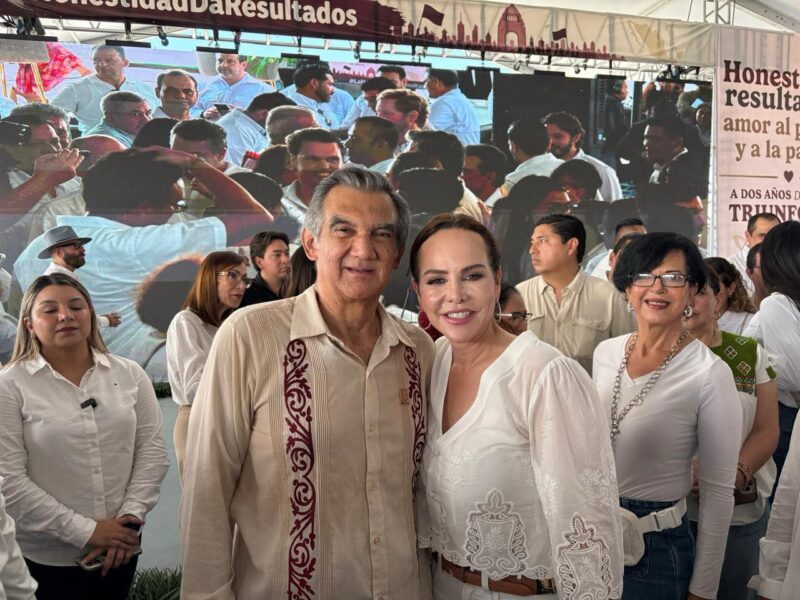 RESPALDA CARMEN LILIA CANTUROSAS LIDERAZGO DE CLAUDIA SHEINBAUM; DESTACA IMPULSO HISTÓRICO PARA TAMAULIPAS Y LA FRONTERA NORTE