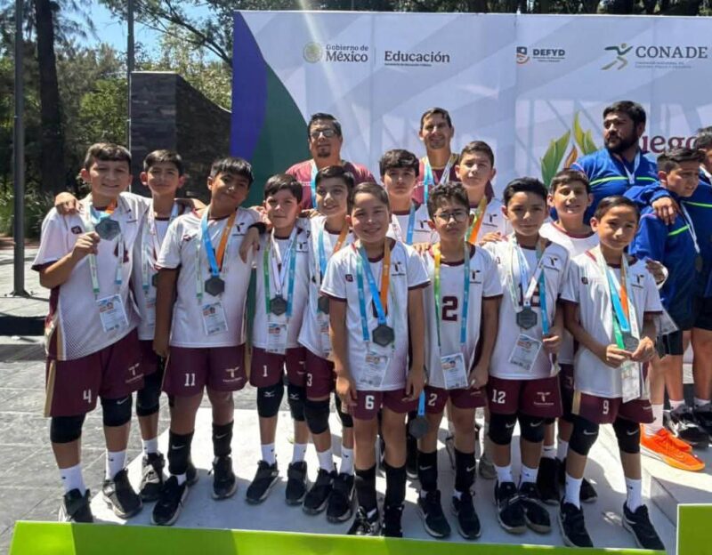 Colegio Mexicano conquista subcampeonato nacional de voleibol