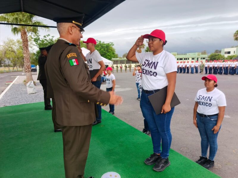 Concluyen ceremonias del Servicio Militar Nacional en Tamaulipas