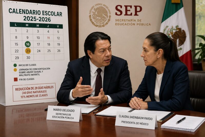 SEP analiza recorte al calendario escolar