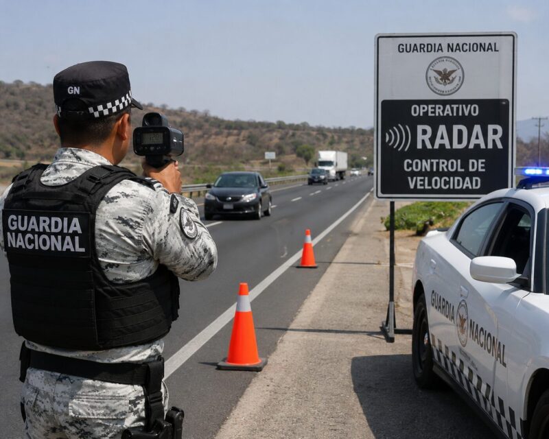 GN podrá detener y multar a conductores en carreteras federales