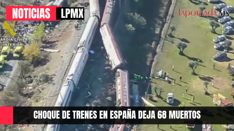 Choque de trenes en España deja 68 muertos