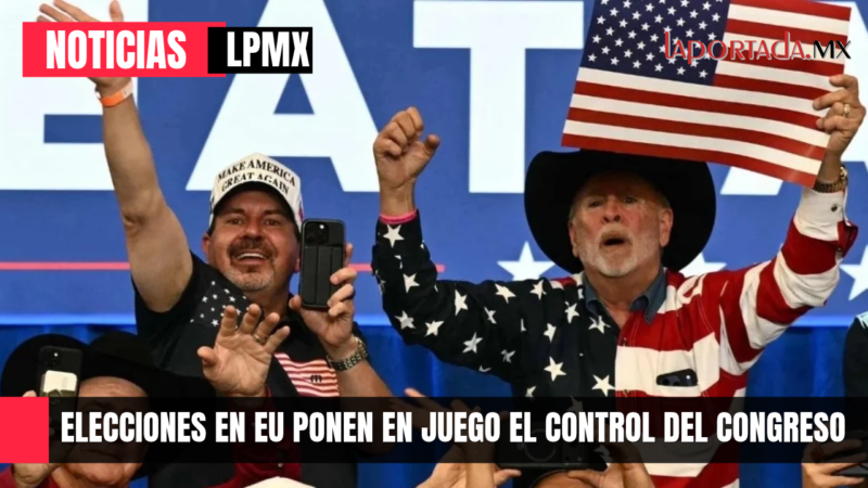 Elecciones en EU ponen en juego el control del Congreso
